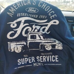 Ford Men's Blue Super Service Tee